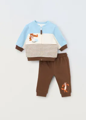 BLUKIDS  Jogging set in cotone fleece neonato