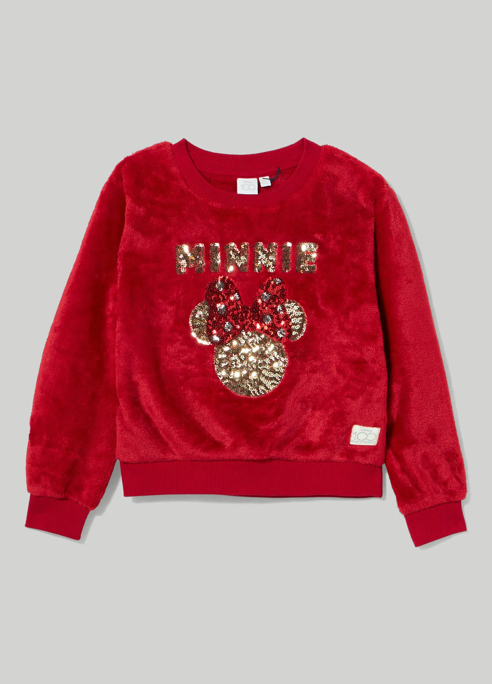 BLUKIDS  Maglia girocollo in pile bambina