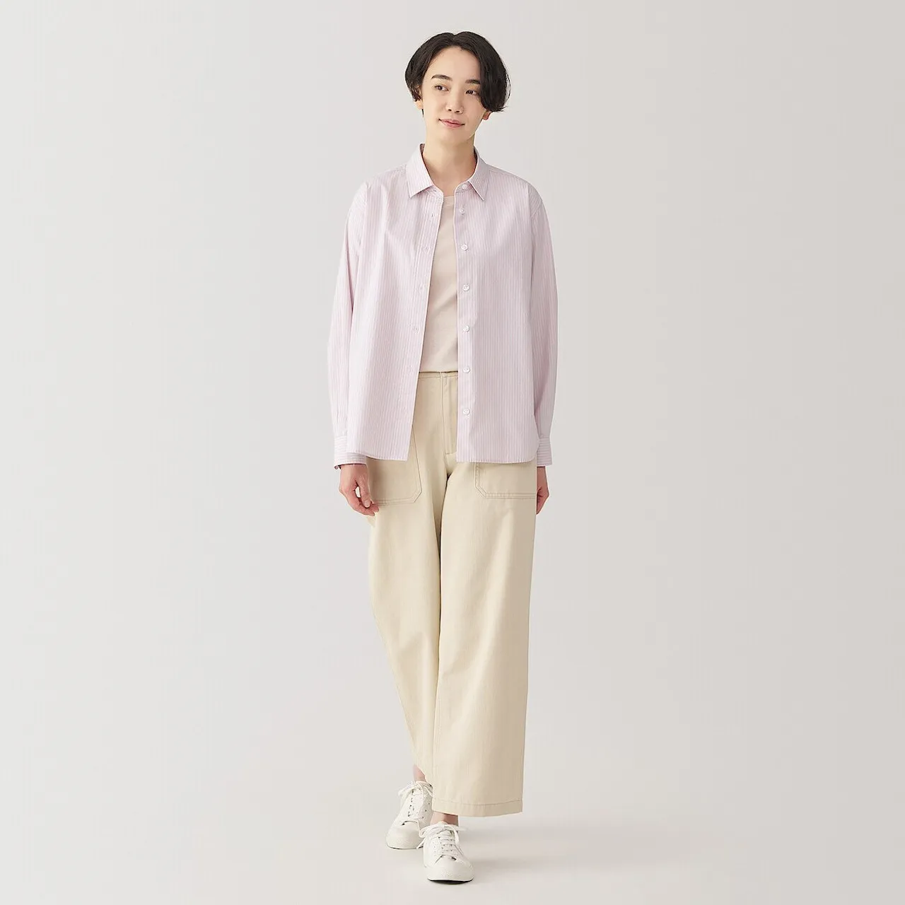 Camicia in cotone lavato 
