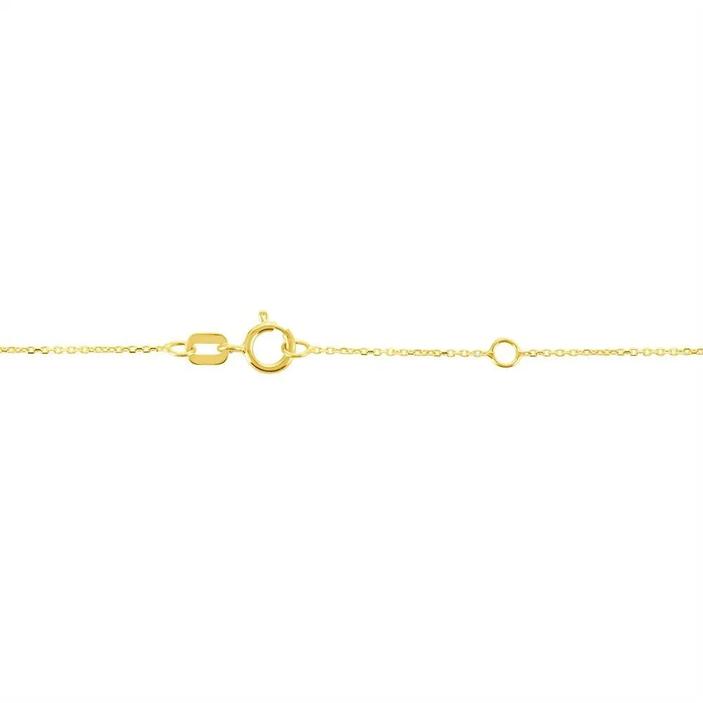 Collana Conchiglia Beverly Oro Giallo 375/1000 Maglia Rolo 40 + 2 cm 1416177