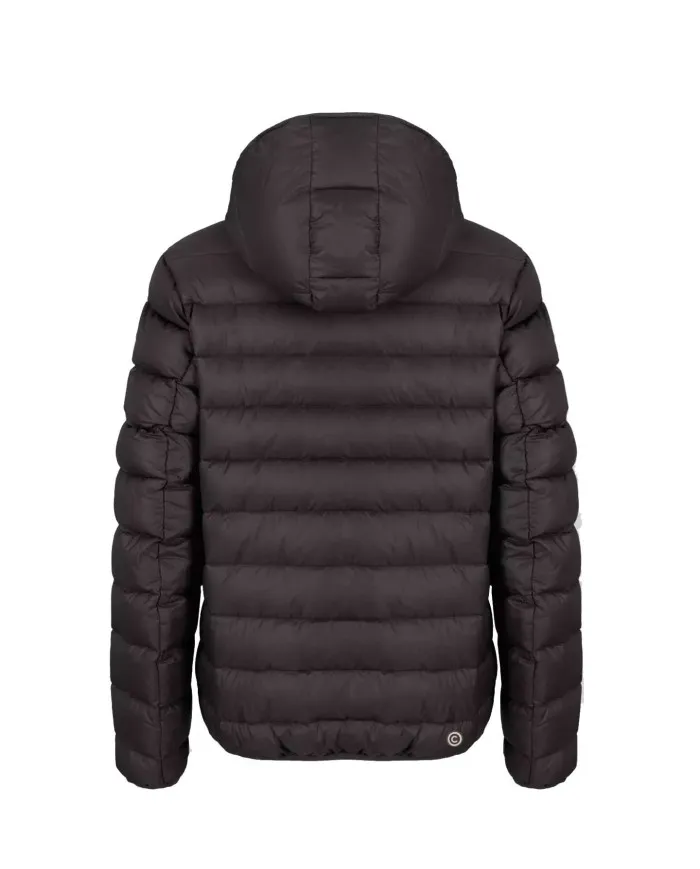 COLMAR Piumino Uomo 1249 5ST Giacca Cappuccio Impermeabile Semilucido Nero Nuovo A-TI 99 NERO - IRON