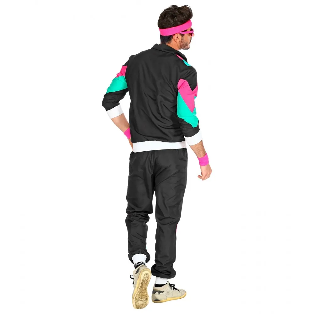 Costume Tuta Anni 80 Unisex per Feste a Tema, Taglia XXXL, Adulto