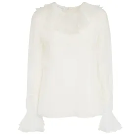 GIAMBATTISTA VALLI  Camicia in seta bianca