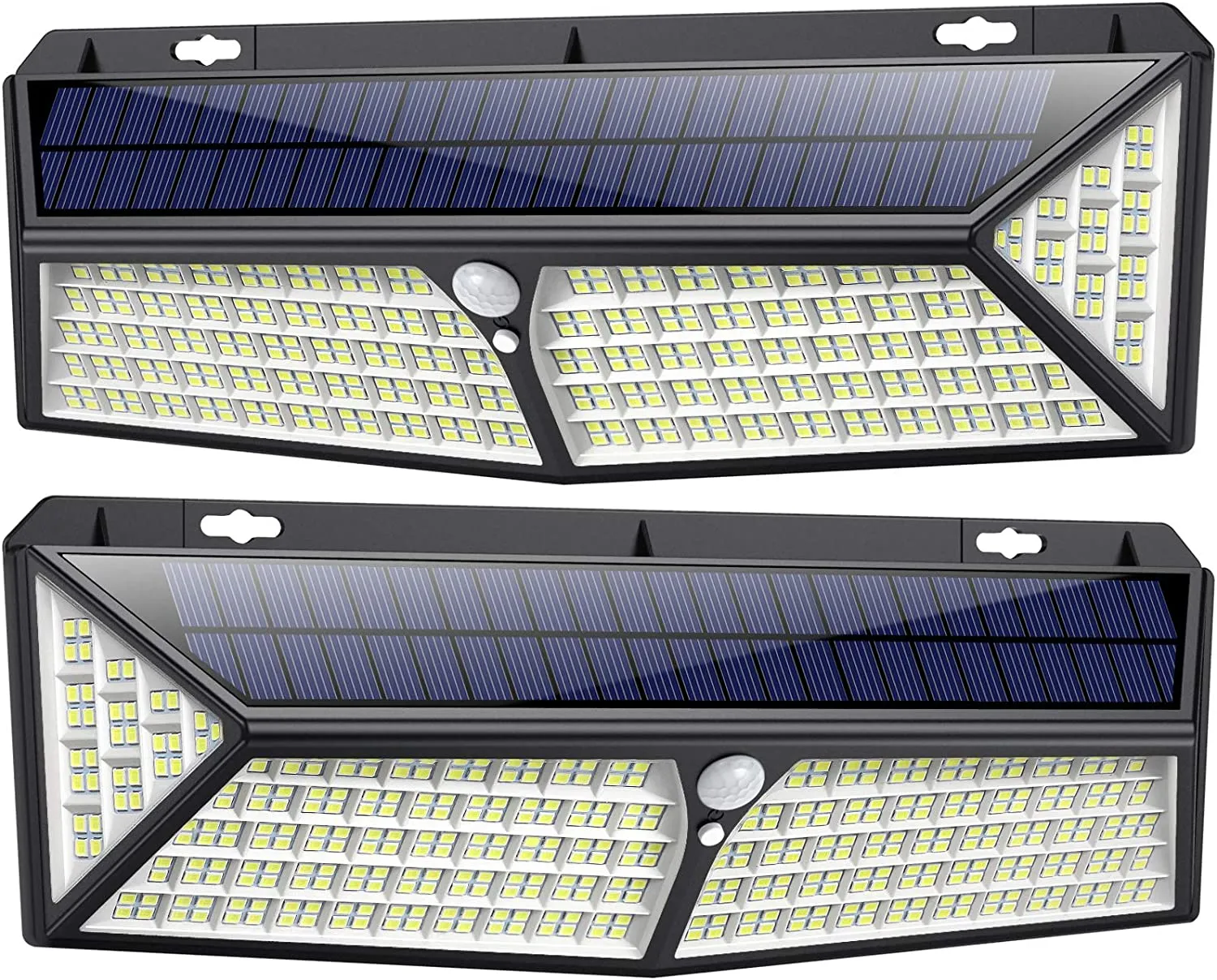 kilponen Luce Solare Led Esterno 430 LED 【USB Ricaricabile & 3500 Lumen】 Lampade Solari a Led da Esterno di Movimento 270 Illumi