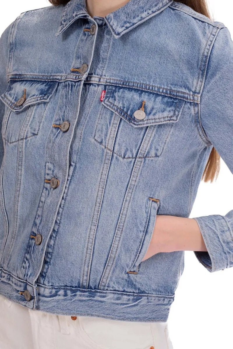 LEVI'S Giacca donna Trucker in denim 