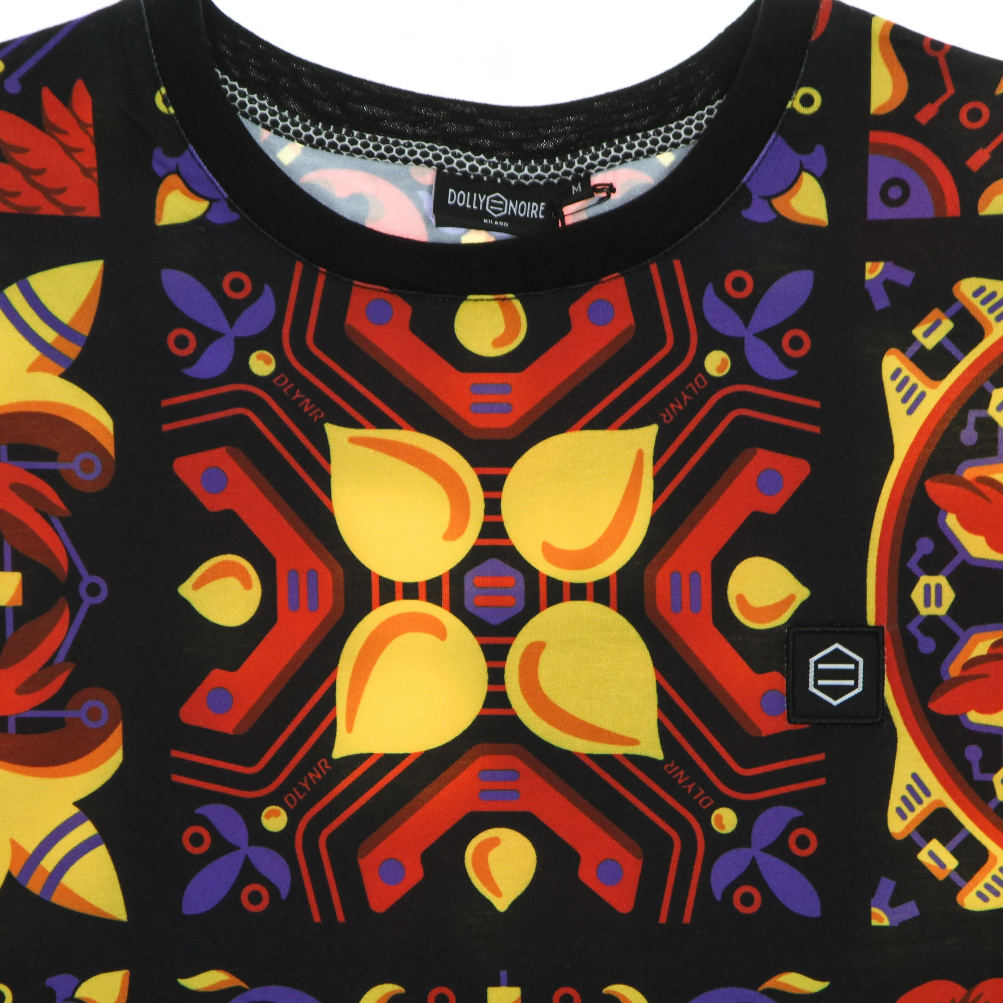 Maglietta Uomo Maioliche Rosse Pattern Tee Red/multi