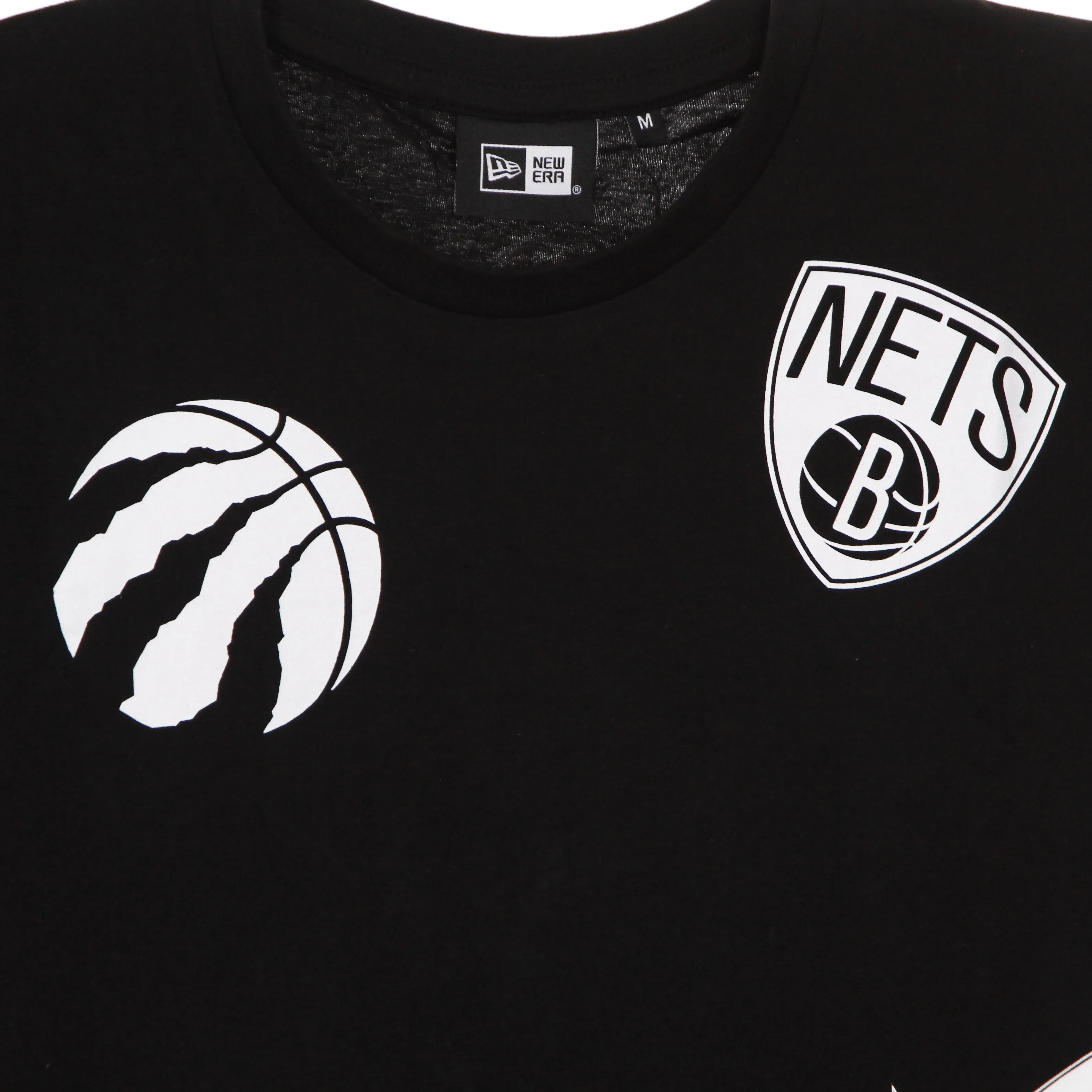 Maglietta Uomo Nba Multi Team Tee Black
