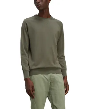 Maglione cotone verde