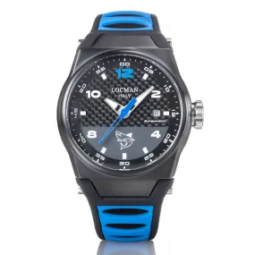 Orologio Uomo Nuovo Mare Automatico Blu Locman