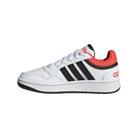 Scarpe Adidas Hoops 3.0 K GZ9673 Bianco Nero