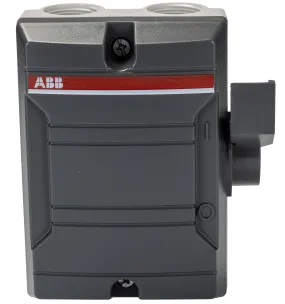 Sezionatore con interruttore ABB 2CMA142440R1000 serie 2CMA, 3P, 25A, 690V ca, montaggio su superficie 2CMA142440R1000,